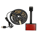 Miniatyrbillede 5 af 8: RGB TV-baggrundsbelysningsstrimler App-styring Dynamisk belysning WiFi TV LED-baggrundsbelysning med 1080P-kamera til 55-65in TV EU-stik