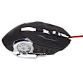 Miniatyrbillede 4 af 8: RGB kablet gamingmus med sideknapper, 1200 DPI, RGB-åndedrætslys, USB-mekanisk gamingmus