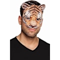 Miniatyrbillede 2 af 3: Vild kattetiger halvmaske - Perfekt til kostumefester og temabegivenheder