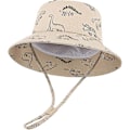Miniatyrbillede 1 af 4: Børne foldbar anti-UV solhat til strand, 48 cm