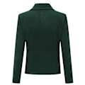 Miniatyrbillede 3 af 4: Retro Slim Fit Punk Jakke til kvinder XL Grøn