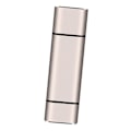 Miniatyrbild 3 av 5: 3 i 1 USB Typ C/USB/Micro USB TF SD Minneskortläsare OTG Adapter Guld