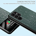 Miniatyrbillede 2 af 4: Stødsikkert Flip Telefoncover i Læder til Samsung Galaxy S23 Ultra/ S23+/ S23 - Smart Vinduesvisning Kompatibel Rød til S23