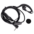 Miniatyrbild 2 av 8: Multifunktionell 2,5 mm G-formad klämma tvåvägsradioheadset för Motorola