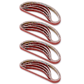 Miniatyrbillede 6 af 8: 20 stk. sandpapirbånd slibende slibeværktøj til udskiftning af slibemaskine 330x10mm60#