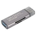Miniatyrbillede 4 af 8: 3 i 1 USB-lagerkortlæser 5 Gbps Plug and Play Bærbar OTG-kortlæser med snor til telefon-pc
