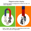 Miniatyrbillede 3 af 7: Uddannelsesmæssigt Videnskab Magnet Sæt til Børn - Inkluderer Stang-, Ring-, Hesteskomagneter og Kompasbil