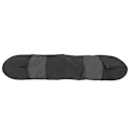 Miniatyrbilde 3 av 8: 31x8 tommers lønnebrett firehjul skateboard standard beskyttelsespose ikke-vevde stoffer svart