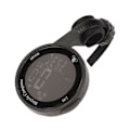 Miniatyrbillede 6 af 8: Cykelcomputer Speedometer Termometer Ur Stor Skærm Tydelig Håndskrift Vandtæt Cykelcomputer med Baggrundsbelysning Sort Baggrund Hvidt Tegn