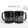 Miniatyrbilde 7 av 8: Stjernehimmel Porselen Krus Fargeendring Solsystemet Krus Melk Kaffe Krus Bursdagsgave