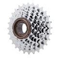 Miniatyrbilde 2 av 8: Kromplate sykkelsvinghjul bak frihjul erstatningstilbehør for terrengsykkel 6 speed