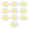 Miniatyrbilde 8 av 8: 10 STK COB lyskilde 10W /6500K integrert LED-brikke 12V/700mA for DIY-lampetilbehør Rent hvitt lys