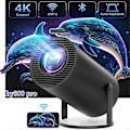 Miniatyrbild 3 av 5: Projektor 4K Android 11 Wifi6 Bluetooth 5.0 260 ANSI Lumen EU-kontakt