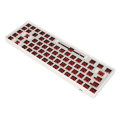 Pikkukuva 2 / 8: 68 Key Mekaaninen Näppäimistö Tee-se-itse-sarja, jossa on RGB 5 V DC -tuki Langaton 2.4G Type C Langallinen Bluetooth 3.0 5.0 Hot Swap Keyboard IOS White