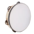 Pikkukuva 6 / 8: Tambourine Double Row 8in Percussion Jingles -käsiinstrumentti juhliin