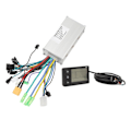 Miniatyrbillede 2 af 8: Elektrisk cykelcontroller sæt 36V 48V 60V 500W 28A børsteløs 3 tilstandscontroller 866 LCD displaypanel cykelkonverteringssæt