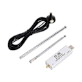 Miniatyrbillede 1 af 5: RTL SDR Modtager V3 RTL2832U 0.1MHz-1.7GHz TCXO SMA Modtager med Antenne