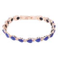 Miniatyrbild 1 av 8: Magnetarmband av titanstål Kvinnor Fashionabla utsökta magnetterapiarmband Present till SlimmingBlue
