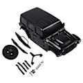 Miniatyrbild 3 av 5: Kaross Kaross Mini Z Mini-Z för 1/24 Axial SCX24 RC Bildelar Svart