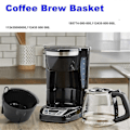 Pikkukuva 3 / 5: Kahvinkeittimen suodatinkorin korvaava osa Mr. Coffee -suodatinkorille