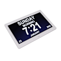 Miniatyrbild 3 av 8: Digital fotoram 10 tum 1024x600 LCD väckarklocka fjärrkontroll 100-240V för hem AU-kontakt