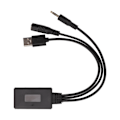 Pikkukuva 5 / 8: Ammattimainen auton Bluetooth 5.0 Aux-kaapeli USB-sovitin mikrofonilla Hyundai-autoihin