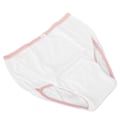 Miniatyrbillede 2 af 8: Menstruationsundertøj til kvinder, hvid, L, beskyttende, lækagesikre menstruationsnettrusser til kvinder
