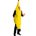 Miniatyrbild 1 av 3: Gul Vuxen Banan Kostym - One Size