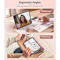 Miniatyrbild 5 av 5: Fodral för iPad 10:e generationen 2022, iPad 10,9 tum Fodral, Mjuk TPU Genomskinlig Frostad Baksida Slim Shell Skyddsfodral med Justerbara Vinklar
