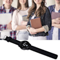 Miniatyrbillede 7 af 7: HZ2030 LED Digital Watch Korean Style Vandtæt Touch Stilfuldt Armbåndsur til Mænd Kvinder Studerende Sort