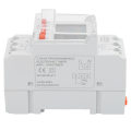 Miniatyrbilde 7 av 8: Tidsbryter 24 timer Digital Analog Programmerbar LCD-bakgrunnsbelysning Din Rail TM928BK 85-265V 30A