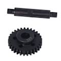 Miniatyrbilde 8 av 8: 29T Pinion Motor Gear i metallstål med spoleaksling for Arrma 1/7 1/8 serie RC-biler