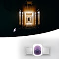 Miniatyrbild 3 av 8: 2W LED Infraröd Induktionslampa PIR Sensor Nattlampa för Sovrum EU-kontakt 220V-240V
