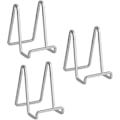 Miniatyrbillede 1 af 5: Dekorativ metalpladeholder - 4,5 tommer staffeli-displayholder