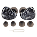 Miniatyrbillede 1 af 8: Dual Dynamic Drivers Earbuds 0,78 mm 2Pin Interface Manuel Tuning DD og BA IEM HiFi Stereo Earbuds