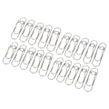 Miniatyrbillede 3 af 8: 20 stk. metalpenneklips, galvaniseret, rustfrit, multifunktionel penneholderklips, papirclips, kontorartikler til notesbøger