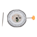 Miniatyrbild 3 av 8: 3 Pin Quartz Watch Urverk Reparationsdel för 1M12 Quartz Watch Enkel installation Watch Urverk Tillbehör Datum 3