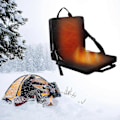 Miniatyrbilde 5 av 5: Sammenleggbar Oppvarmet Sittepute for Camping - Portabilitet, 3 Temperaturinnstillinger, Vanntett Materiale & Flerbruksbruk - Perfekt for Camping, Piknik