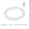 Miniatyrbild 5 av 5: PTFE Adapter materialrör för 3D-skrivardel