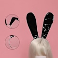 Miniatyrbillede 3 af 3: Sorte Pandebånd til Børn Baby Hårtilbehør Stilfuldt Bi Design