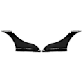 Miniatyrbilde 2 av 3: Front Hood Cornor A-stolpe Aluminium Legering LED Lys Bar Monteringsbraketter Passer for Ford F150 0