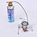 Miniatyrbilde 5 av 5: 2 stk Camping Gassflaske Adapter Gass Adapter Hode Adapter Dyse Kobling Gasskomfyr Ventil Adapter