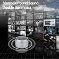 Miniatyrbild 3 av 5: Bluetooth-högtalare, driven mini-subwoofer med 3D-surroundljud, B