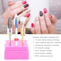 Pikkukuva 8 / 8: 7kpl Ammattimainen Nail Art -hiomapää kuolleen ihon poisto Kynsien hionta kiillotuspääTZ-7