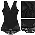 Miniatyrbillede 6 af 8: Postpartum Butt Lifting Body Shapewear Tummy Control Slimming Waist Trainer Bodysuit (Sort)L