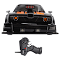 Miniatyrbild 2 av 8: 16A04 1/16 RC Driftbil Simulerad 4-hjulsdrift med LED-ljus RC Bil Leksak för Över 6 Underhållning