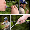 Miniatyrbild 4 av 4: 2 st 3L BPA-fri Hydration Pack Reservoir Vattenblåsa Lätt Kamel Ryggsäck för Löpning Cykling Vandring