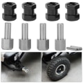 Miniatyrbild 5 av 8: RC-förlängningshjul Hex Hub-drivrutinsadapter Passar för D90 AX10 CC01 SCX10 F350 Svart