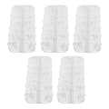 Miniatyrbillede 6 af 8: 5 stk Nail Art perlesæt 12 rum 2 mm 2,5 mm 3 mm 4 mm DIY Stilfuldt Elegant hvid flad bagside halvrunde perlesæt