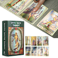 Pikkukuva 8 / 8: Ennustuskortit Vintage Tarot -kortit Pakka Englanninkielinen Interaktiivinen Lautapeli